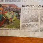 Farbenfest im Kindergarten 