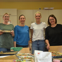 Plätzchen backen mit unseren Elternbeirat 