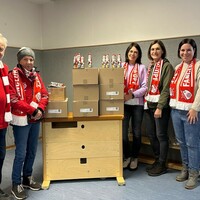 Spende vom FC Bayern Fanclub Nabburg 