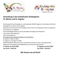 Anmelde-Woche 